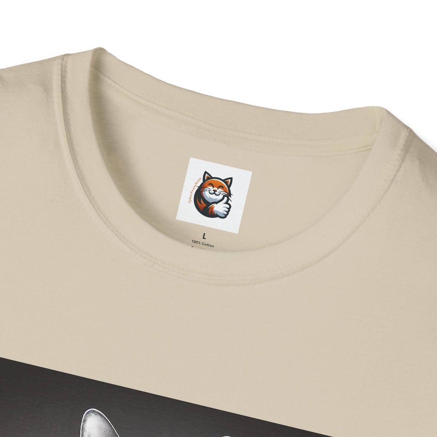 Devon Rex Cat Unisex Softstyle T-Shirt