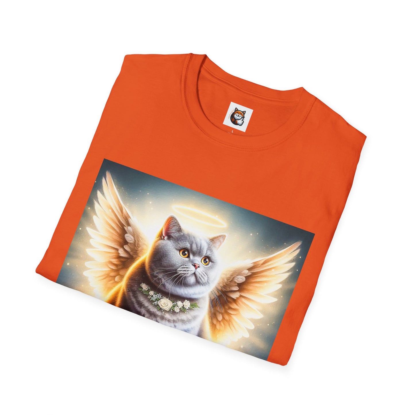 British Shorthair wings Softstyle T-Shirt