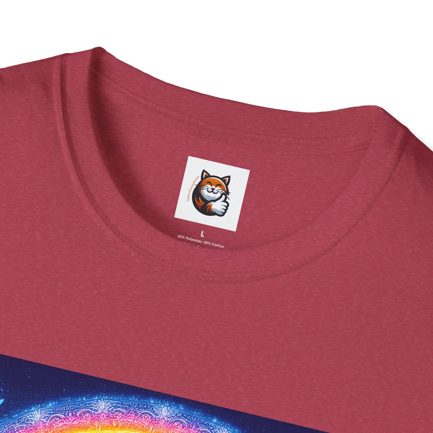 Russian Blue Cat rainbow T-Shirt