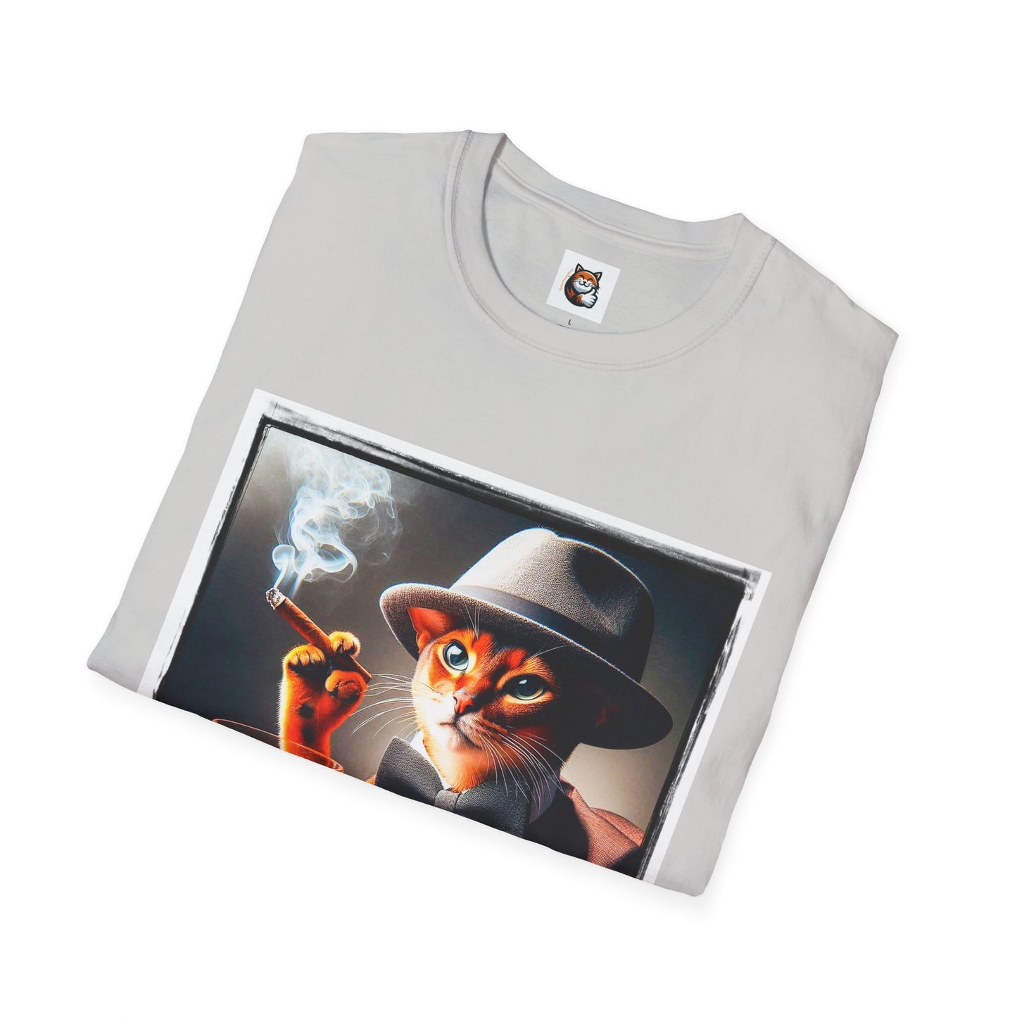 Abyssinian cigar smoking Softstyle T-Shirt