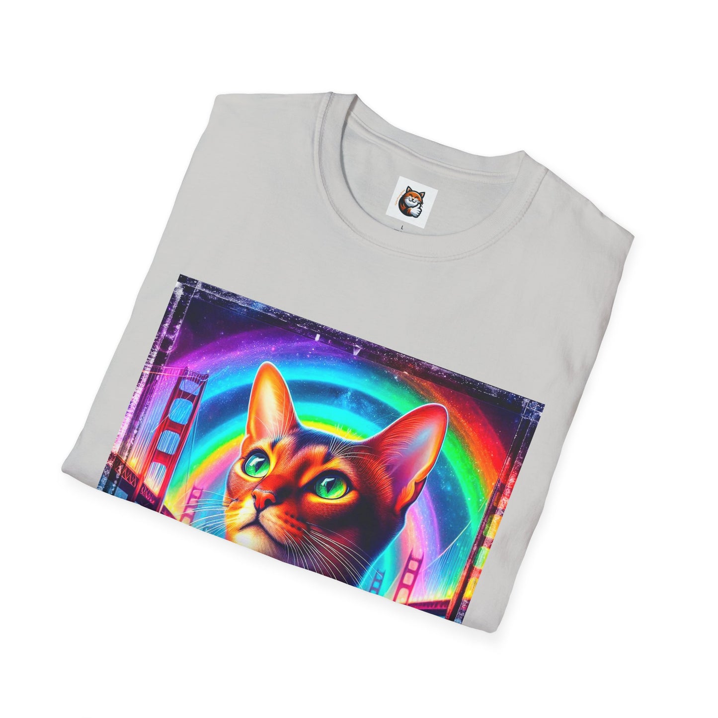Abyssinian rainbow Softstyle T-Shirt