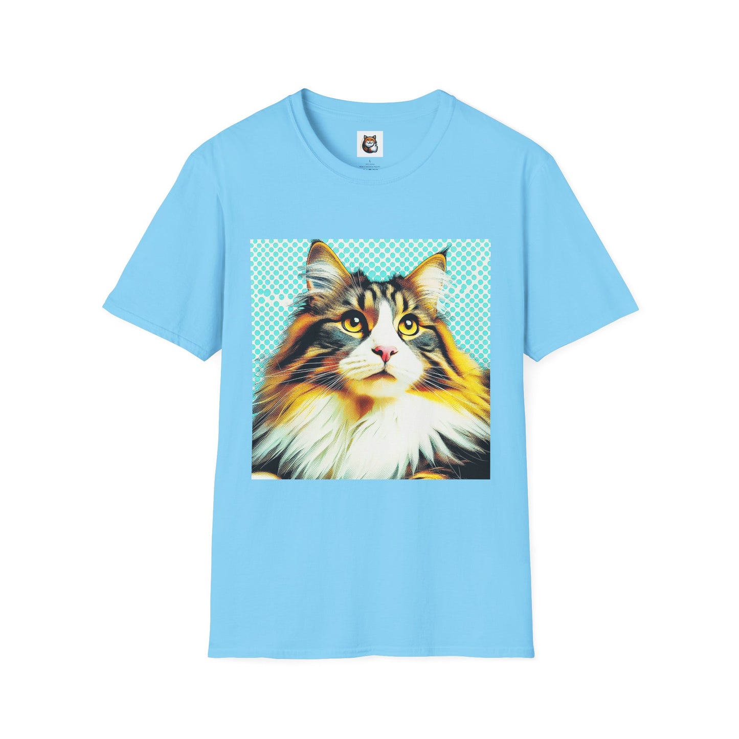 Norwegian Forest Cat Unisex Softstyle T-Shirt
