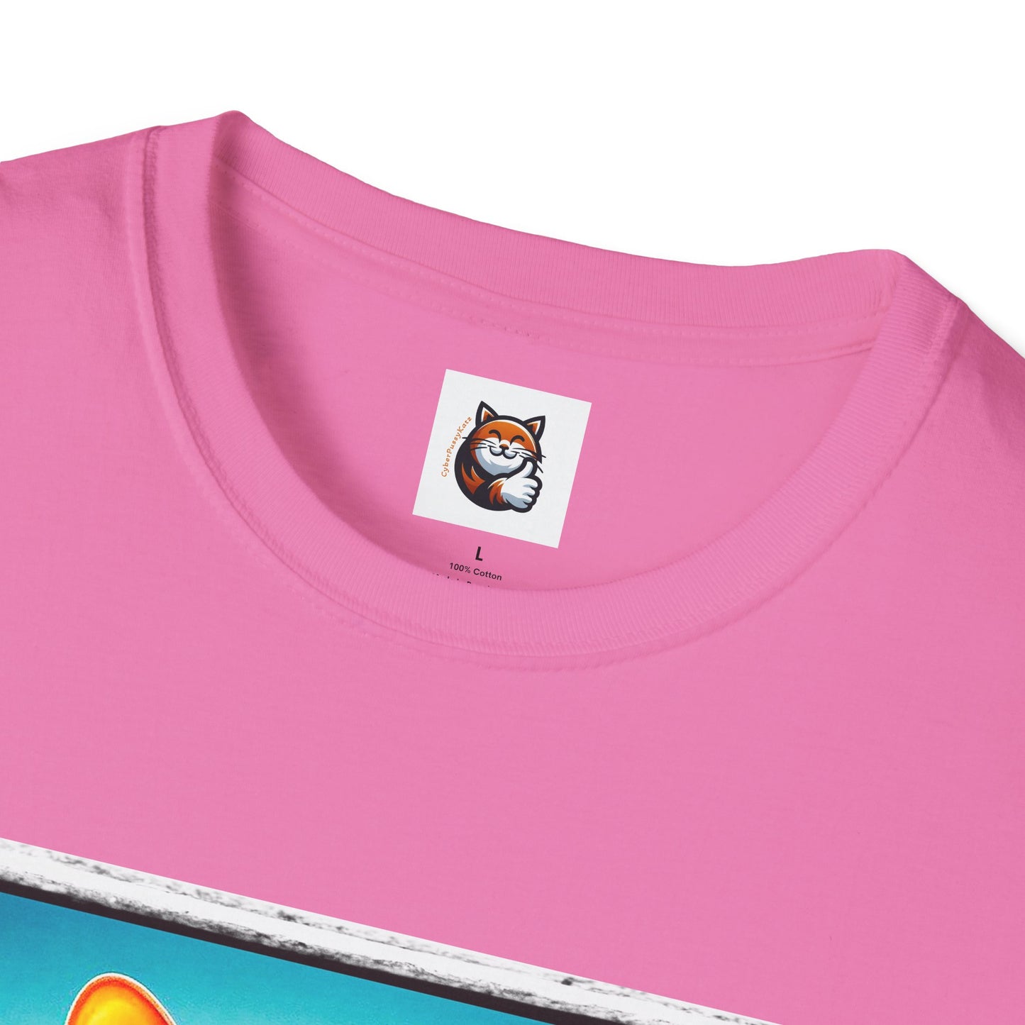 Cornish Rex Cat beach surfer  T-Shirt