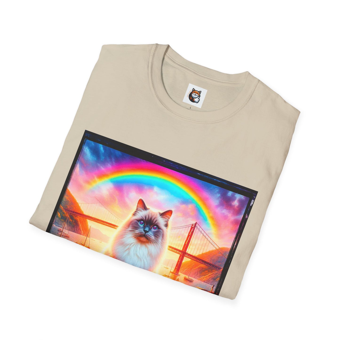Birman rainbow bridge Softstyle T-Shirt