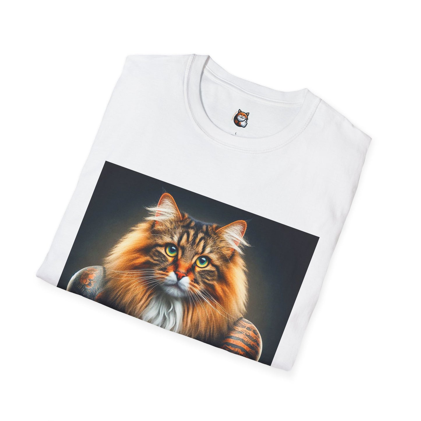 Norwegian Forest Cat Unisex Softstyle T-Shirt