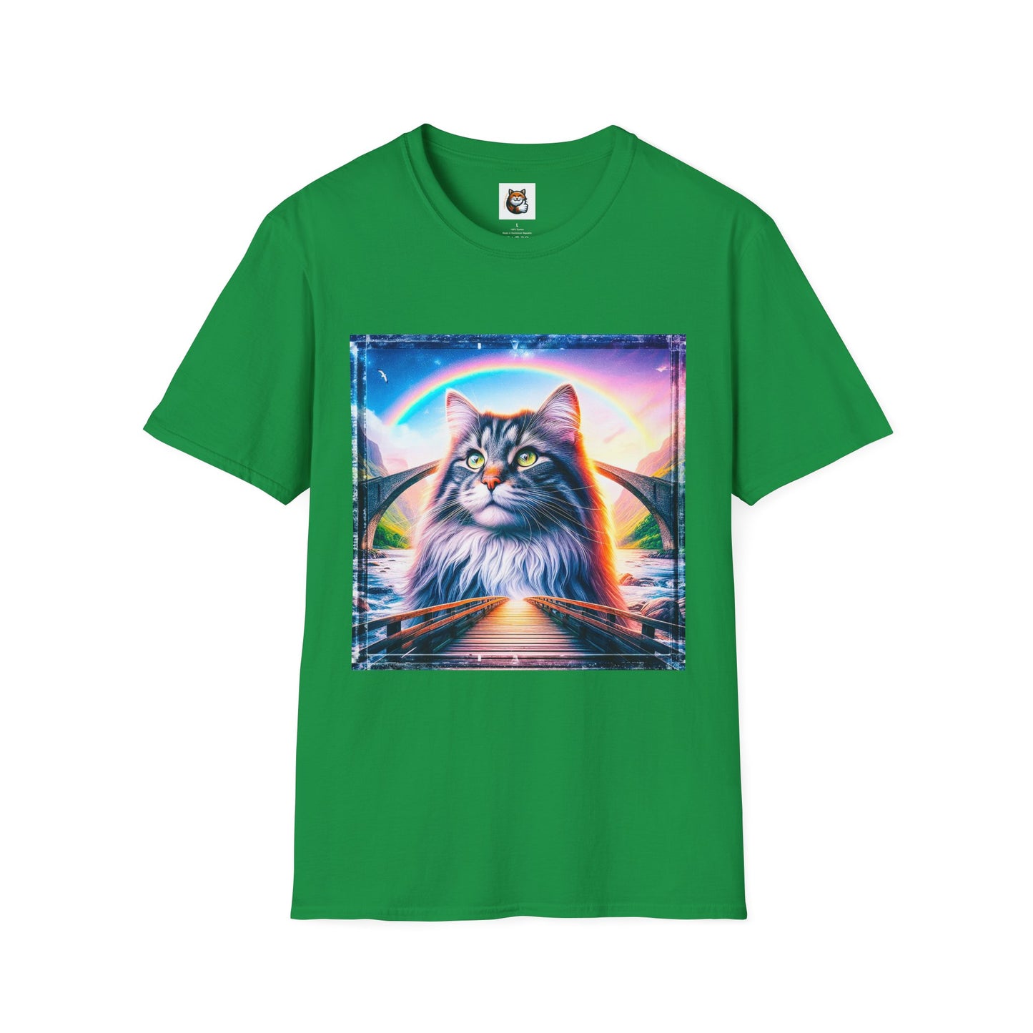 Norwegian Forest Cat Unisex Softstyle T-Shirt
