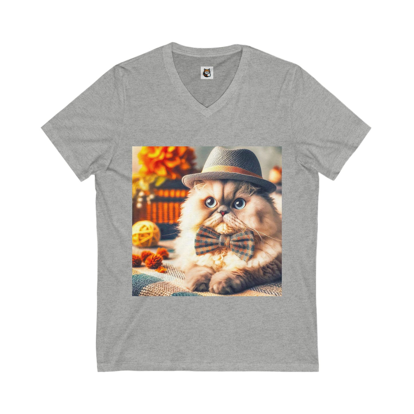 Selkirk Rex  V-Neck fluffy baby