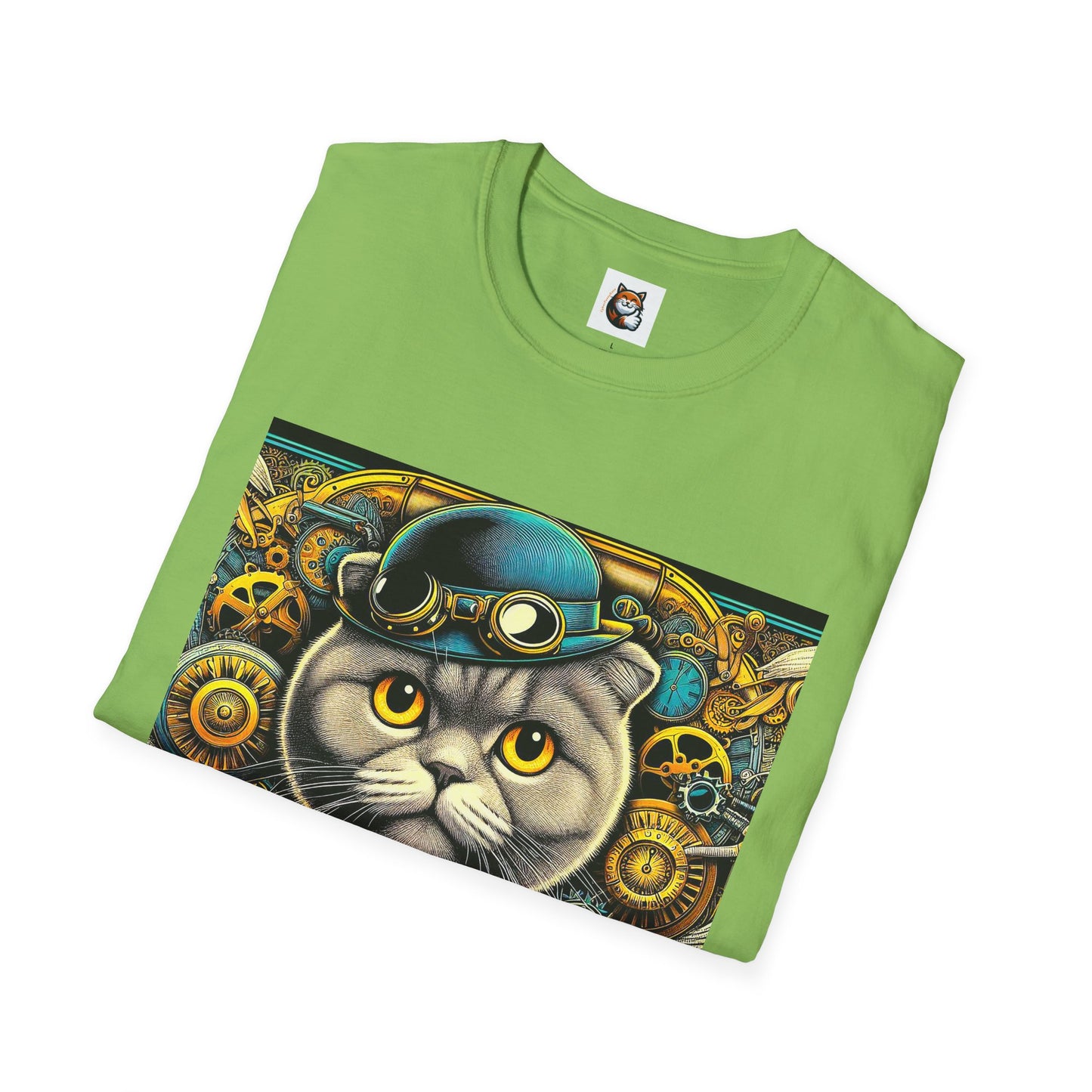 Scottish Fold  steam punk T-Shirt