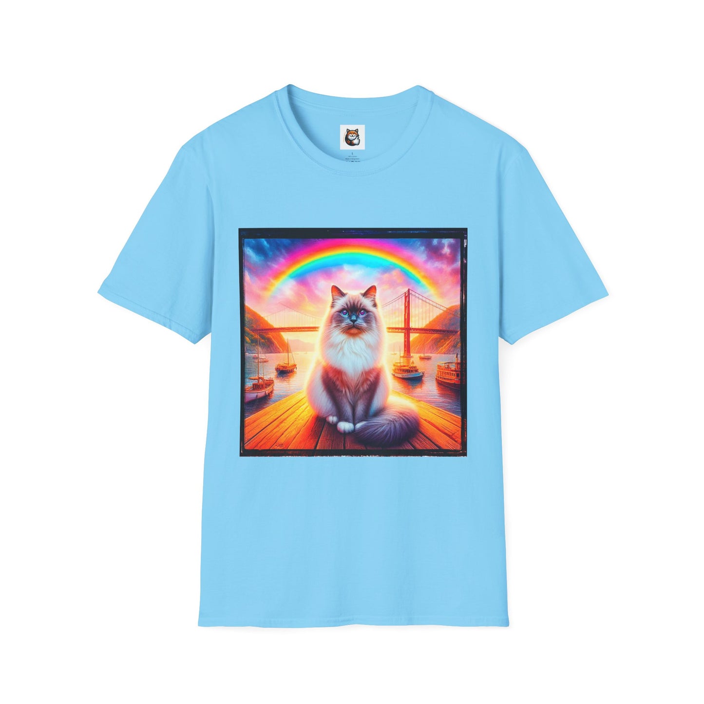 Birman rainbow bridge Softstyle T-Shirt