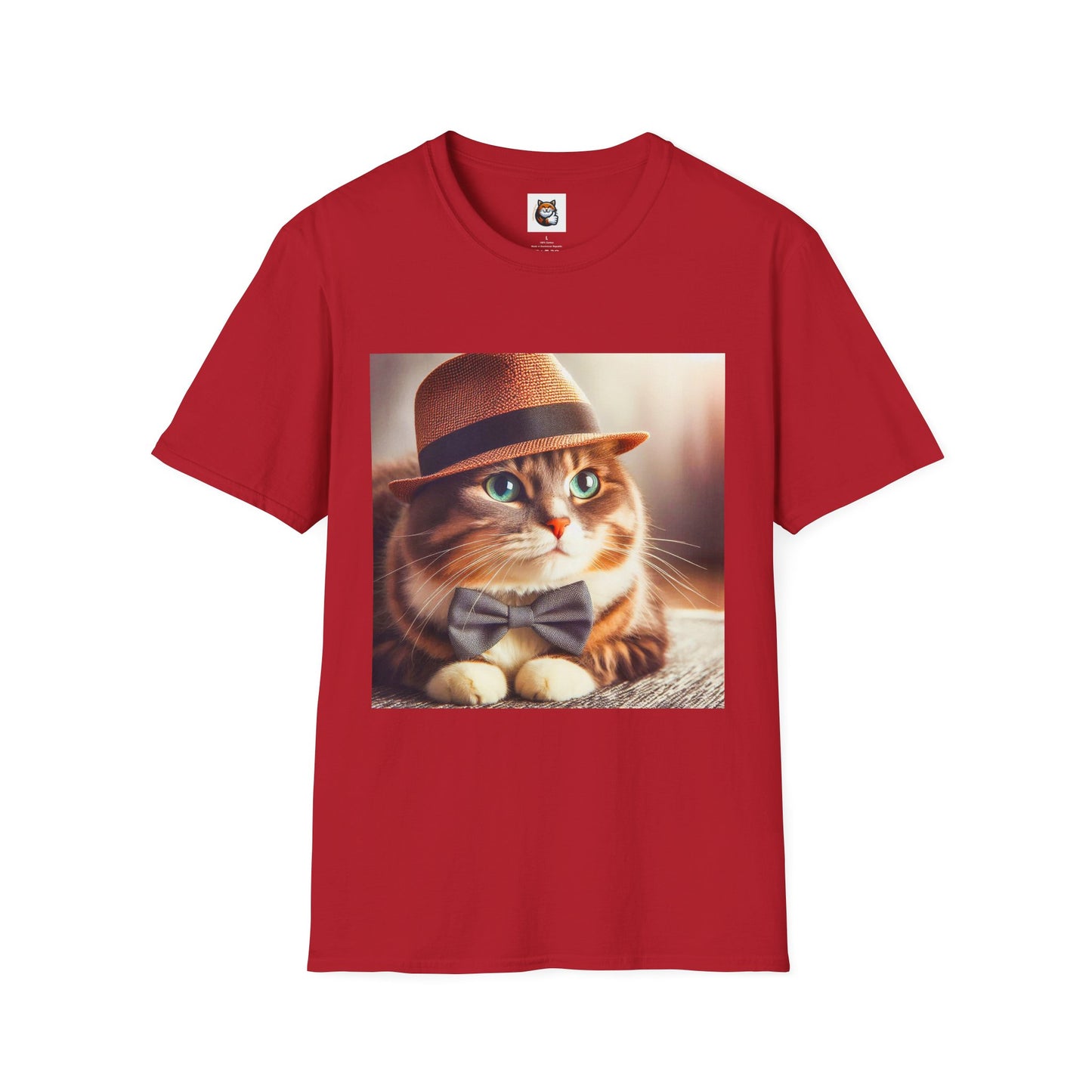 Domestic Cat Unisex Softstyle T-Shirt