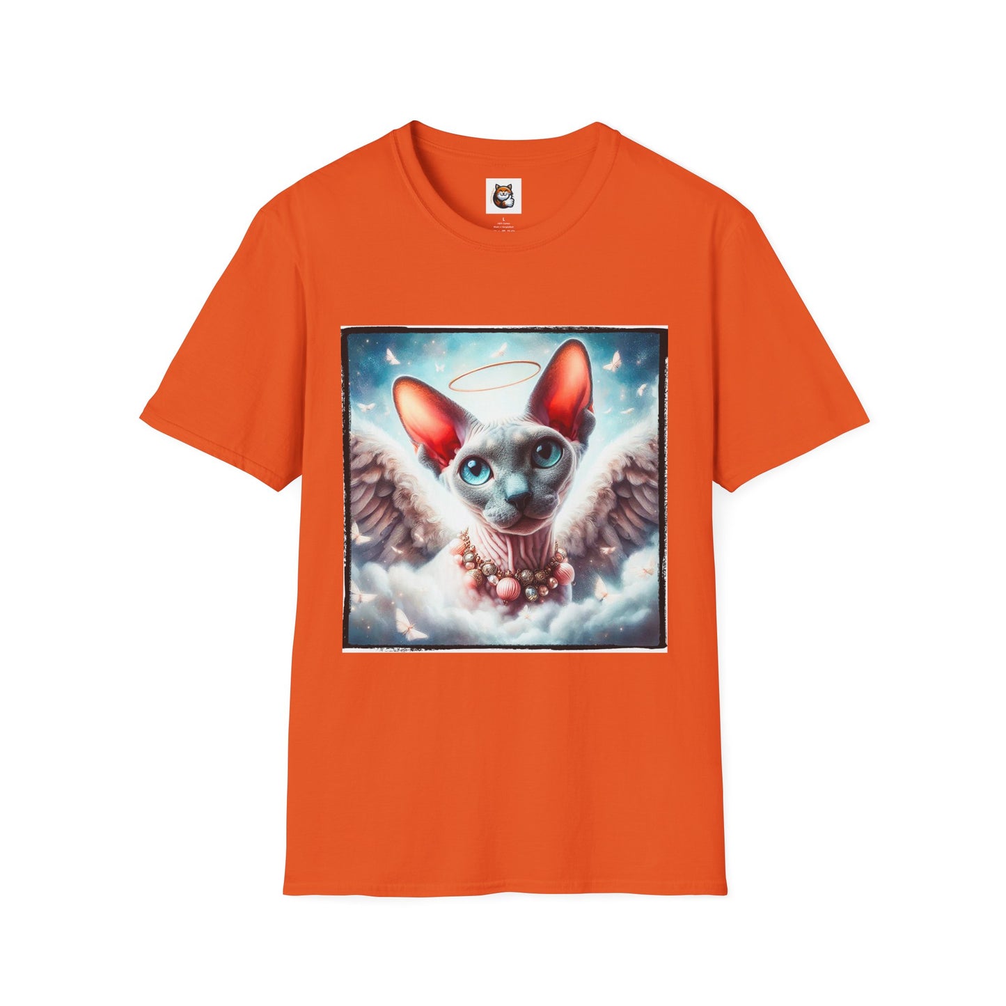 Cornish Rex Cat heavenly Angel  T-Shirt