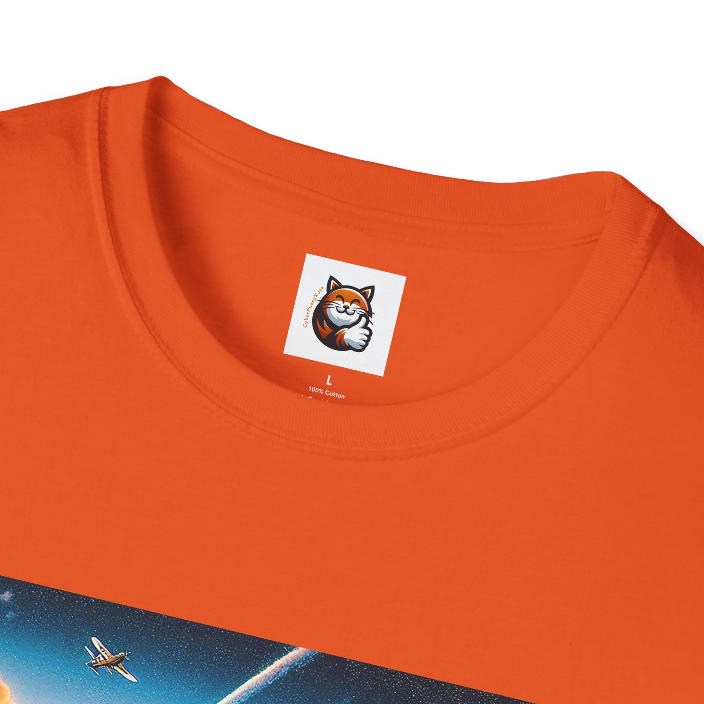 Wacky Norwegian Forest Cat Unisex Softstyle T-Shirt