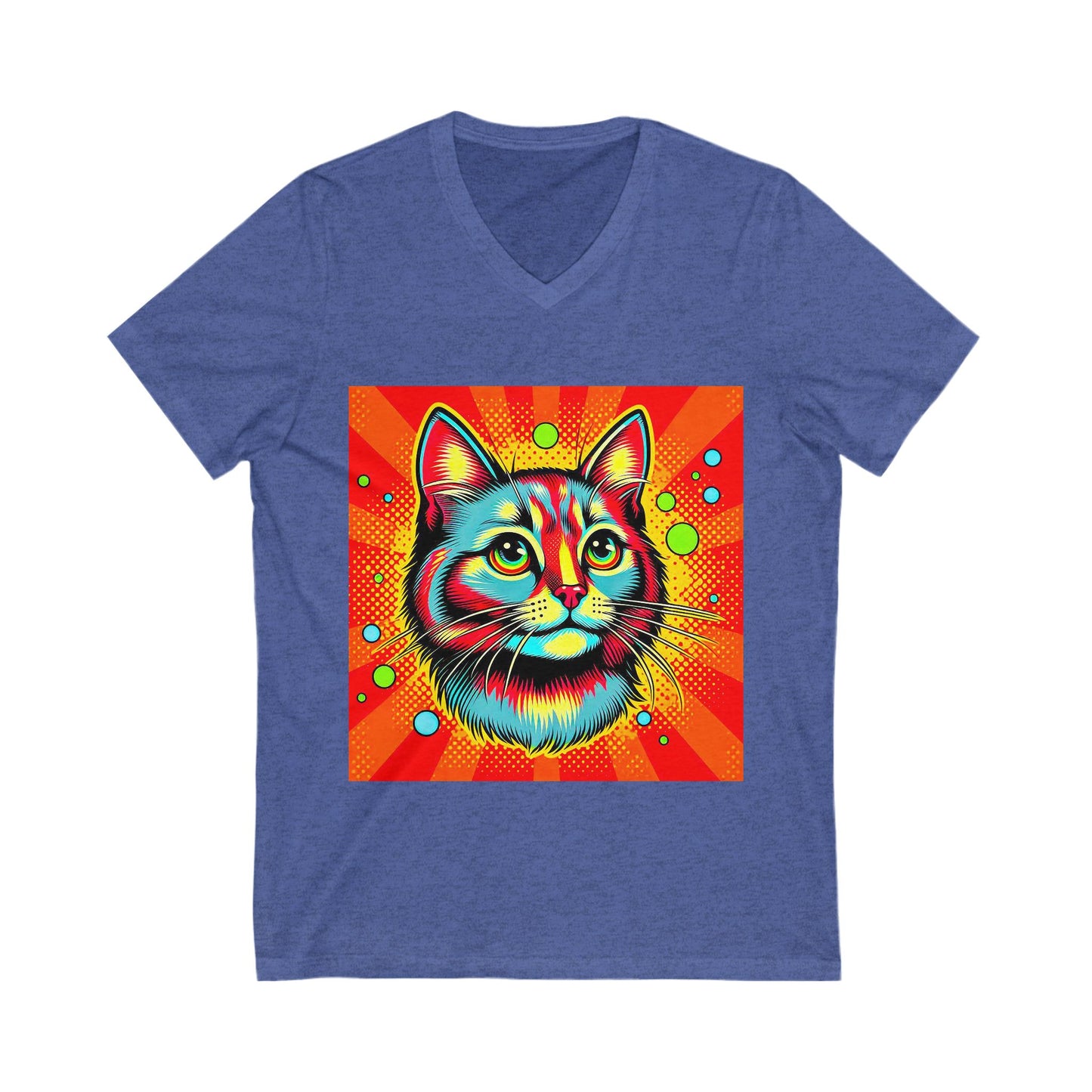 Domestic Cat colors  V-Neck Tee