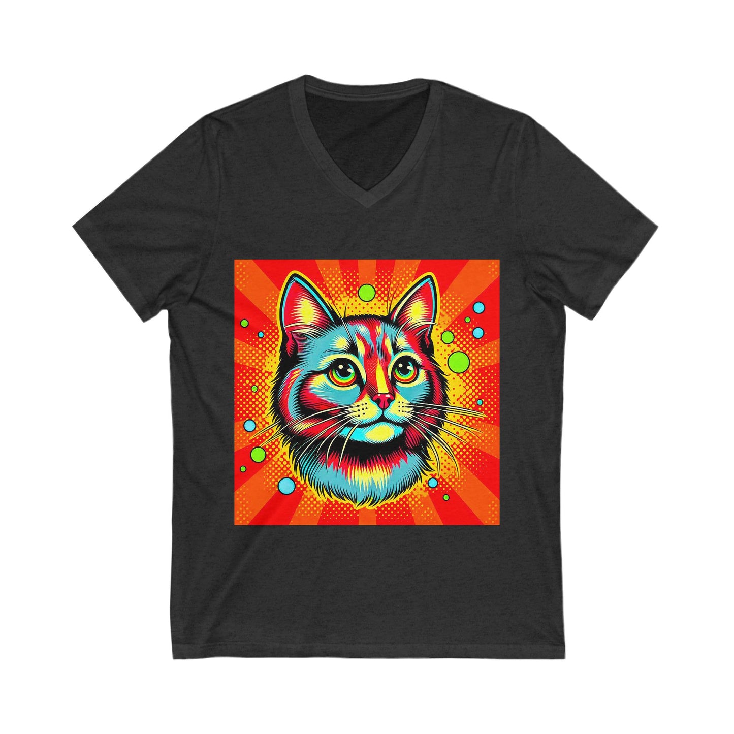 Domestic Cat colors  V-Neck Tee