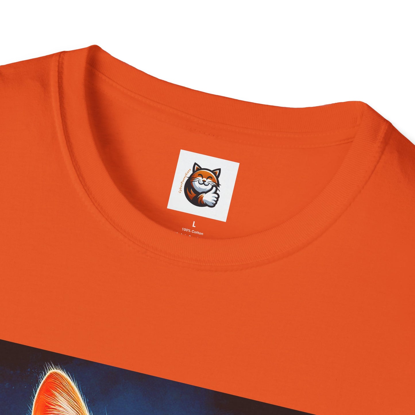Domestic Cat Unisex suit and tie T-Shirt