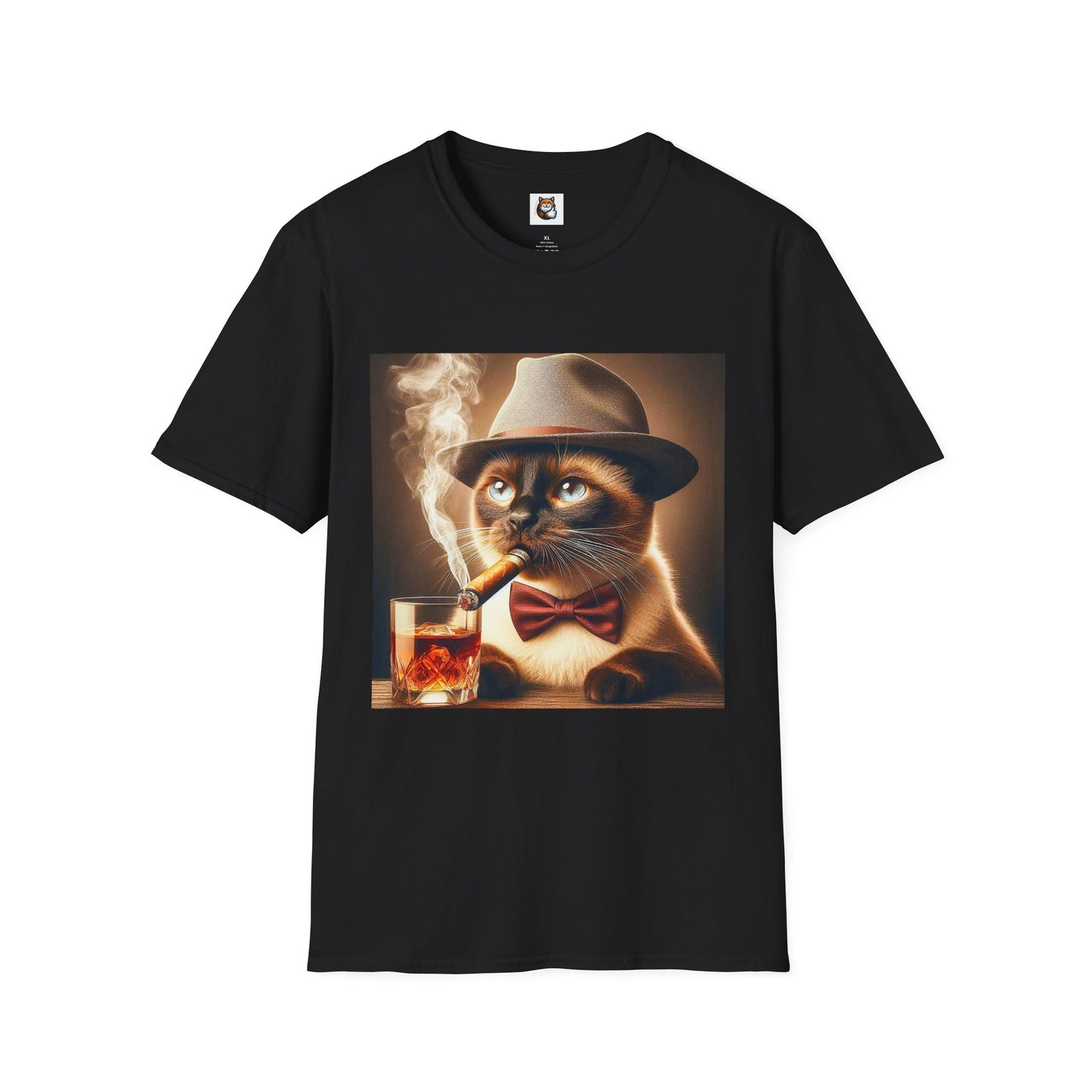 Siamese Cat cigar smoking