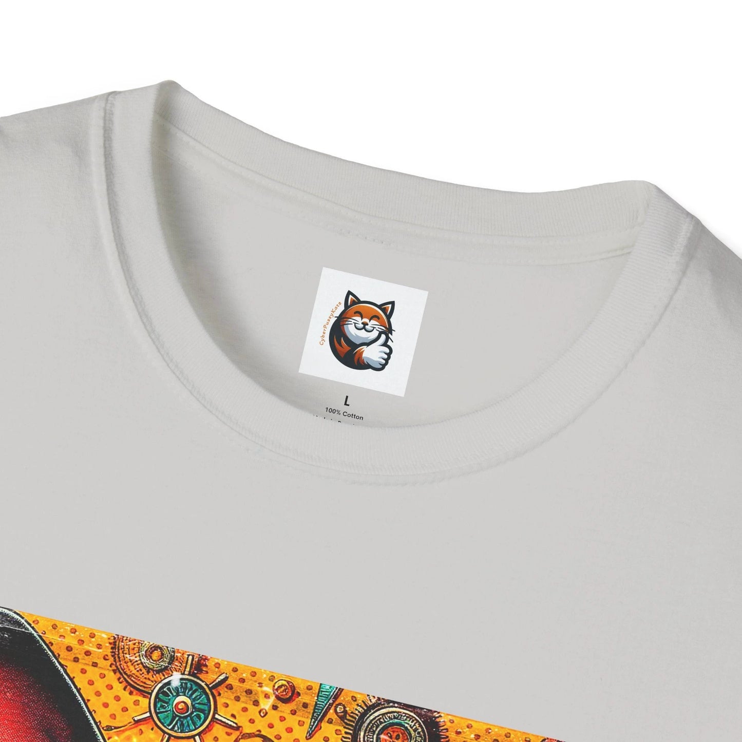 Cornish Rex Cat steam punk T-Shirt by Printify