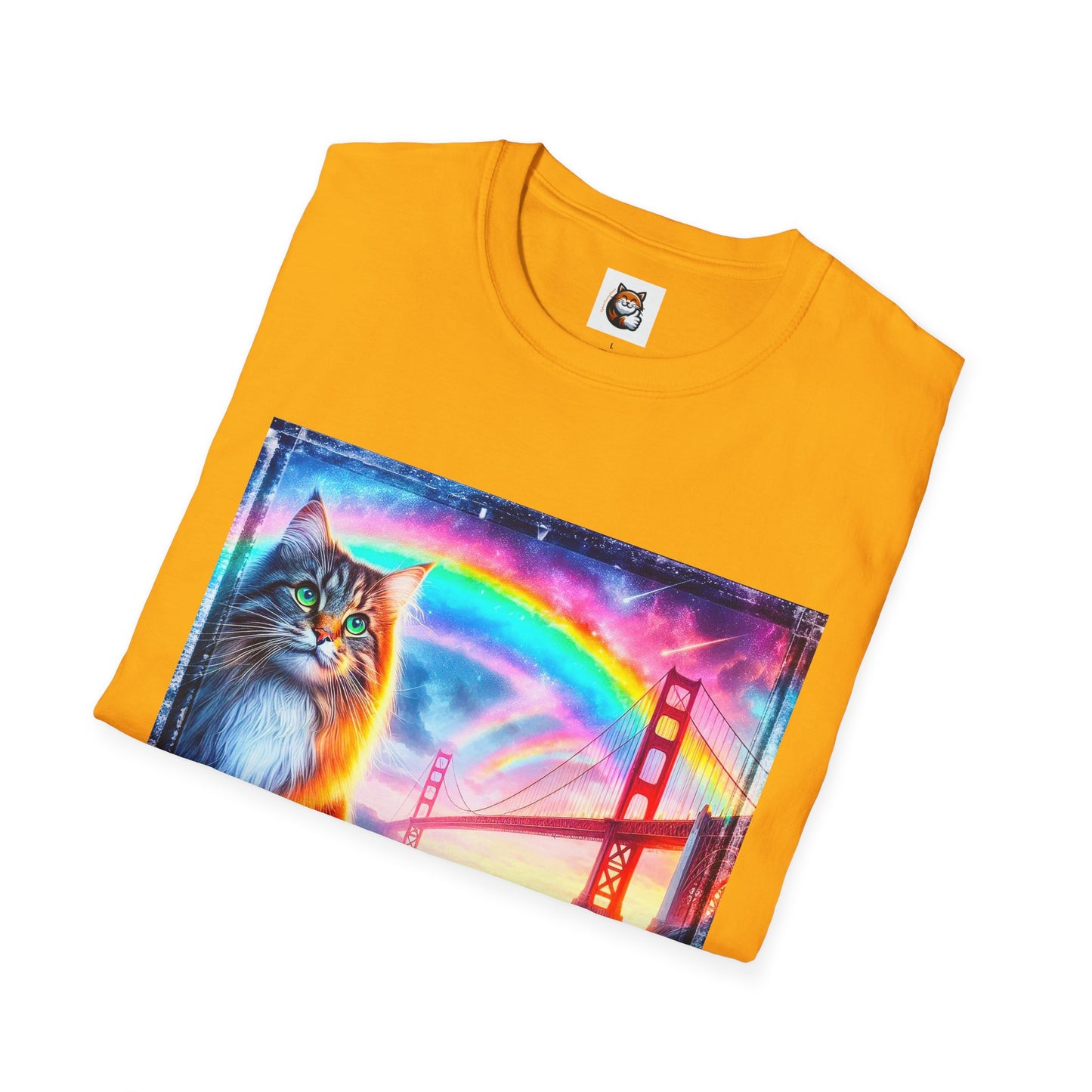 Norwegian Forest Cat Unisex Softstyle T-Shirt