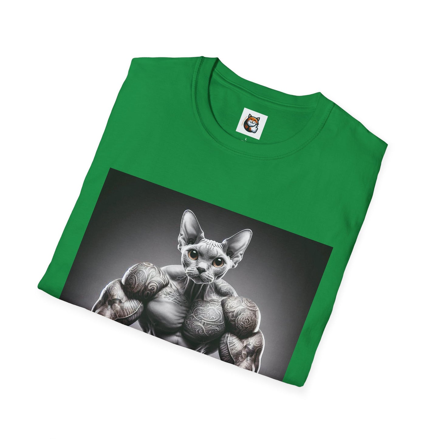 Devon Rex Cat Unisex Softstyle T-Shirt
