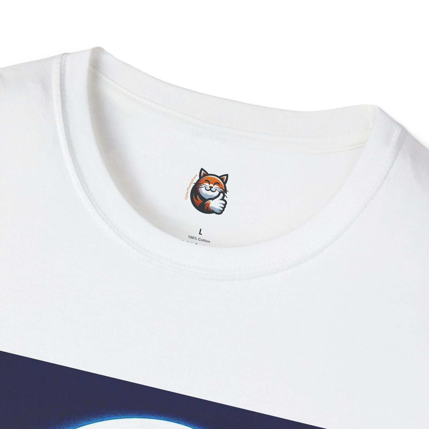 Russian Blue Cat Unisex Softstyle T-Shirt
