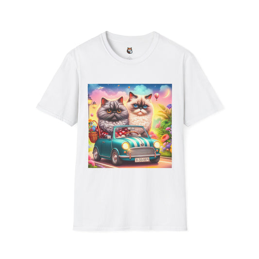 Selkirk Rex Cat T-Shirt tiny car
