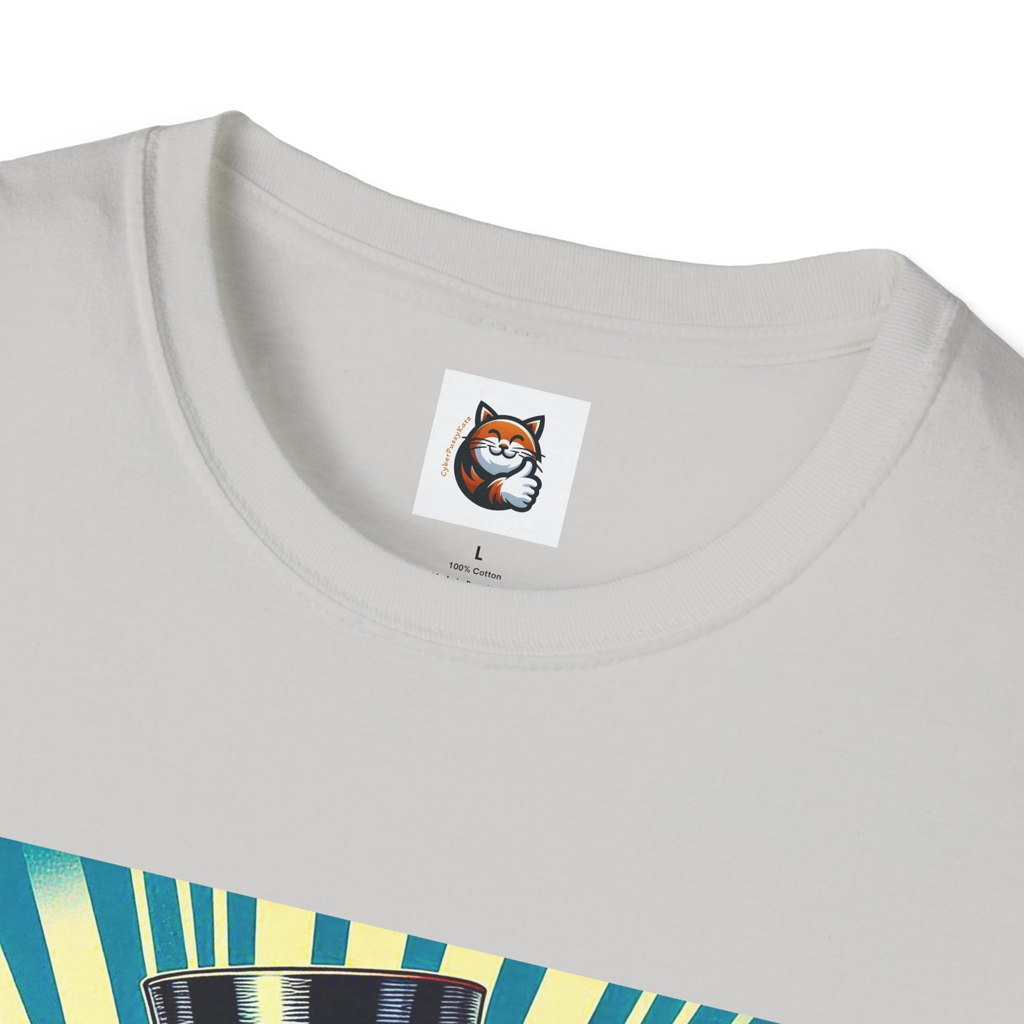 Selkirk Rex Cat T-Shirt steam punk