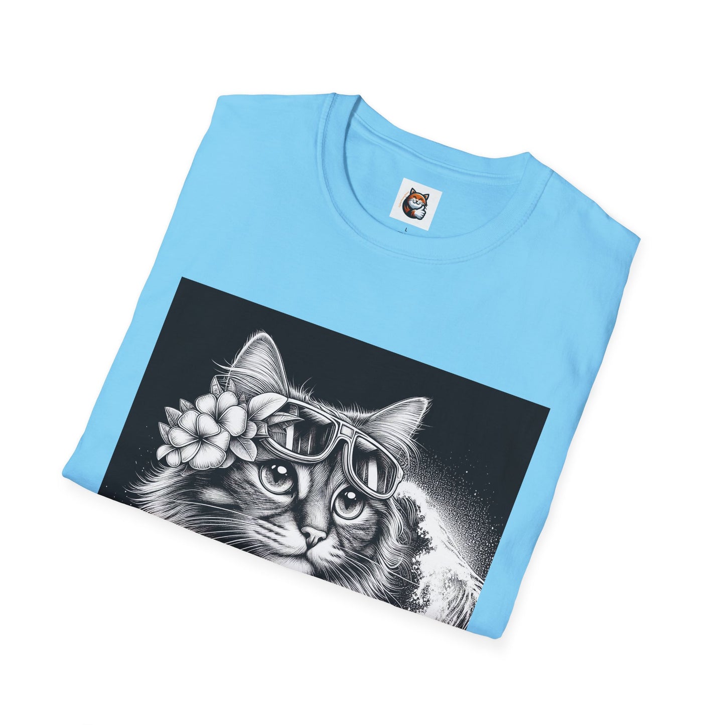 Domestic Cat black and white  T-Shirt