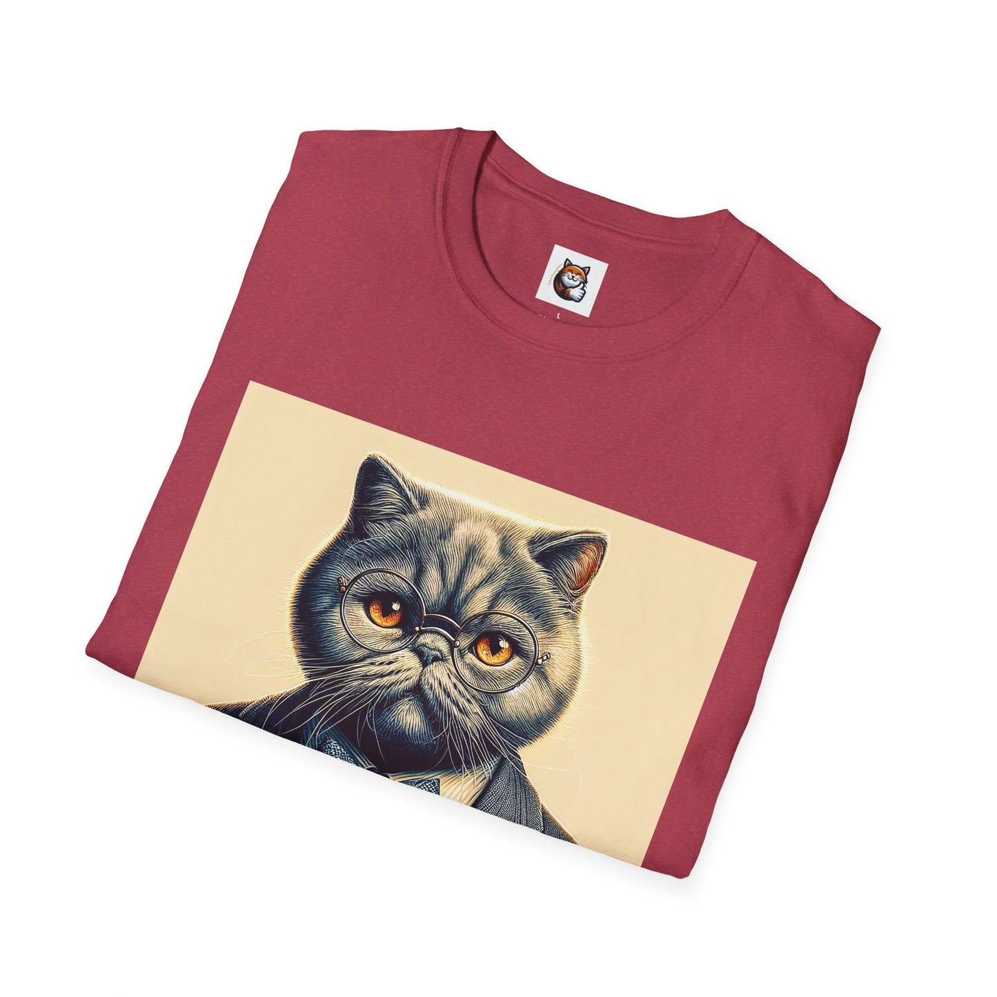 Selkirk Rex Cat T-Shirt business professional
