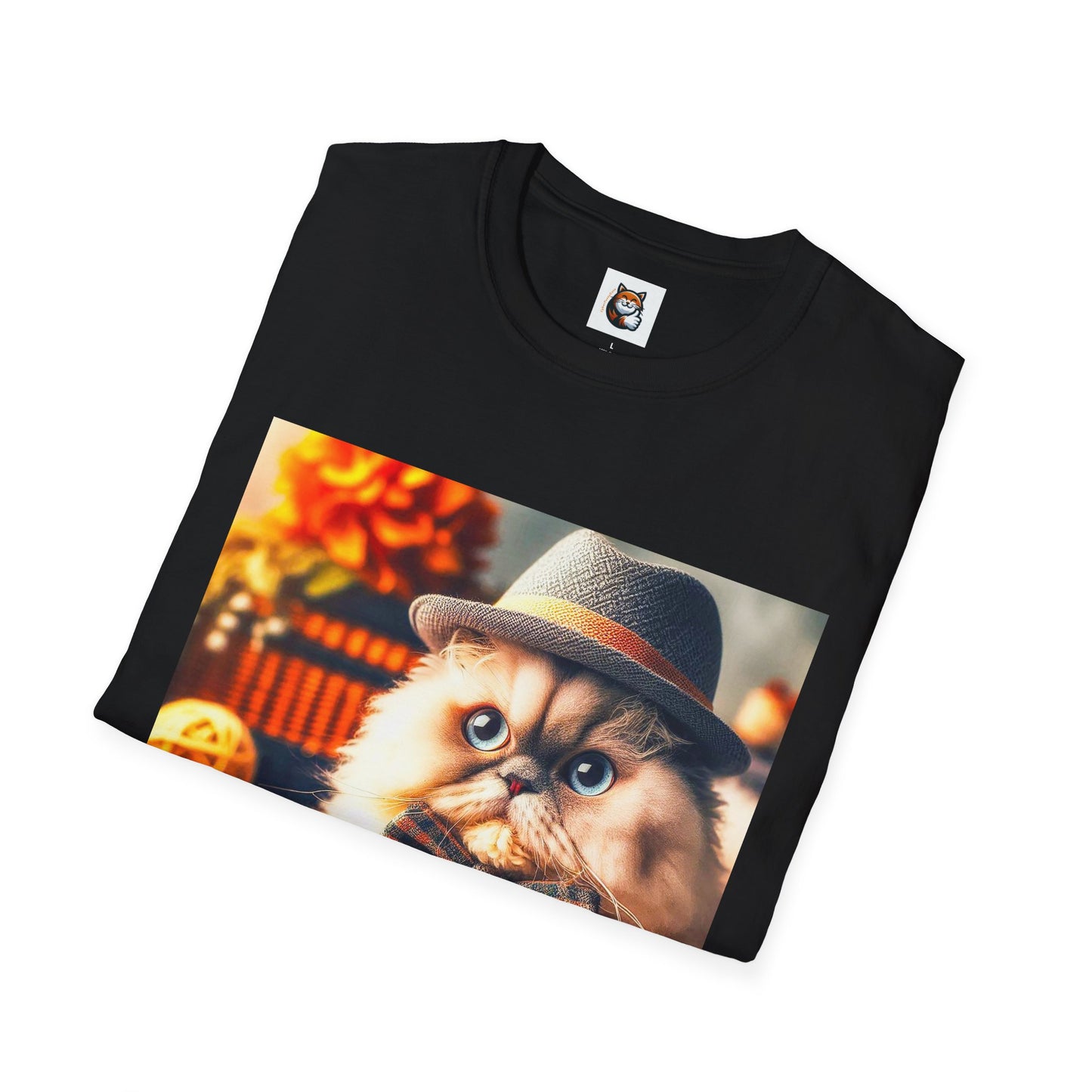 Selkirk Rex Cat T-Shirt bow tie