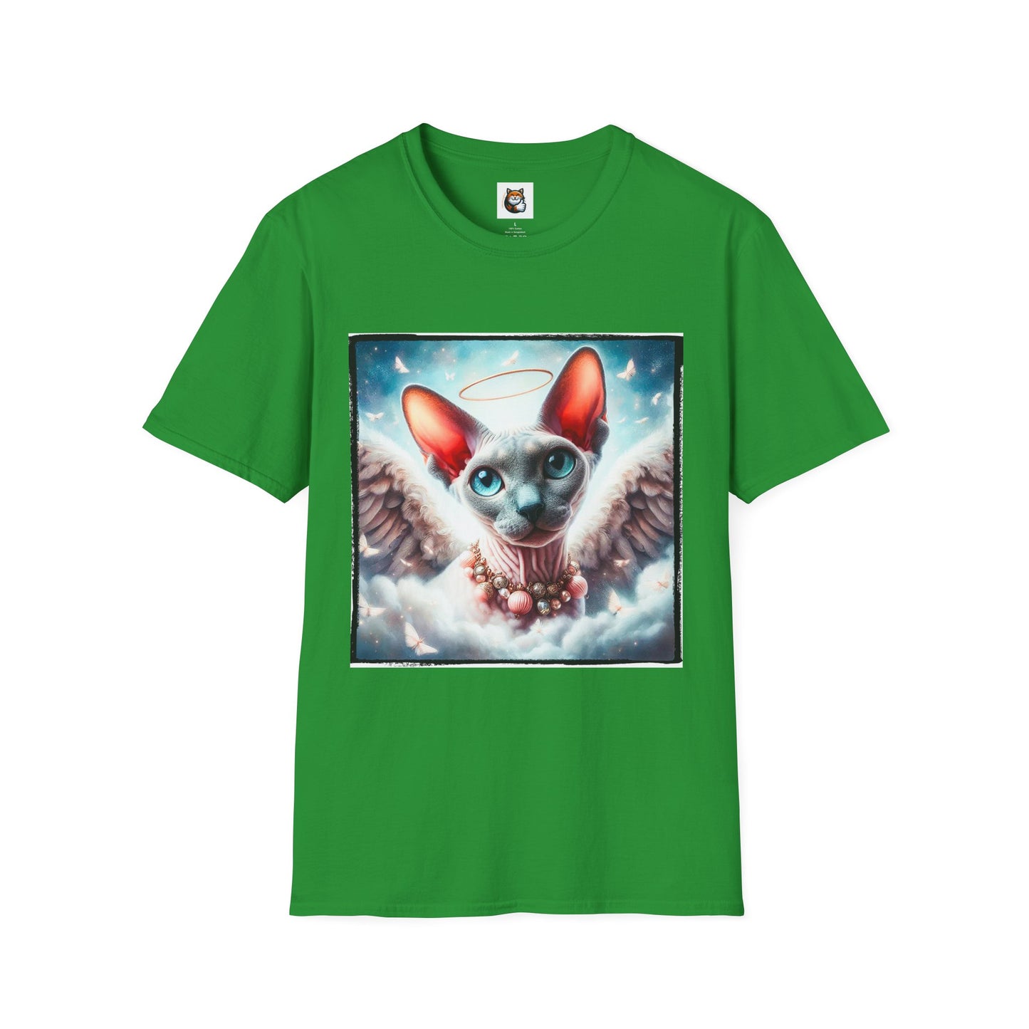 Cornish Rex Cat heavenly Angel  T-Shirt