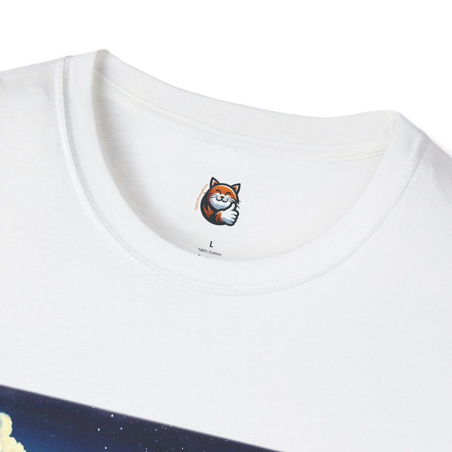 Wacky Exotic Shorthair Cat Unisex Softstyle T-Shirt