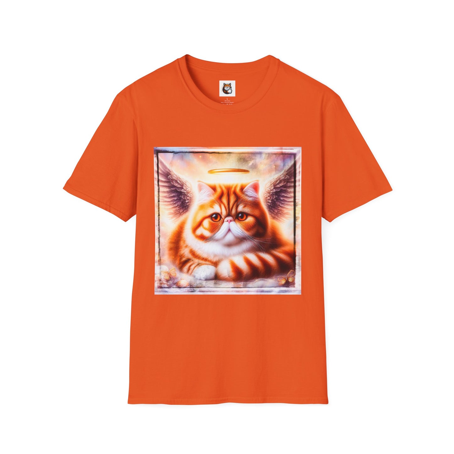 Exotic Shorthair Cat Unisex Softstyle T-Shirt