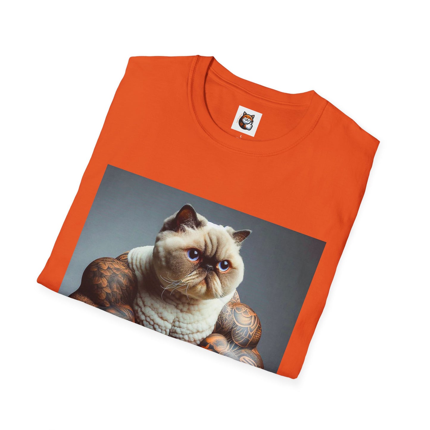 Selkirk Rex Cat T-Shirt muscles