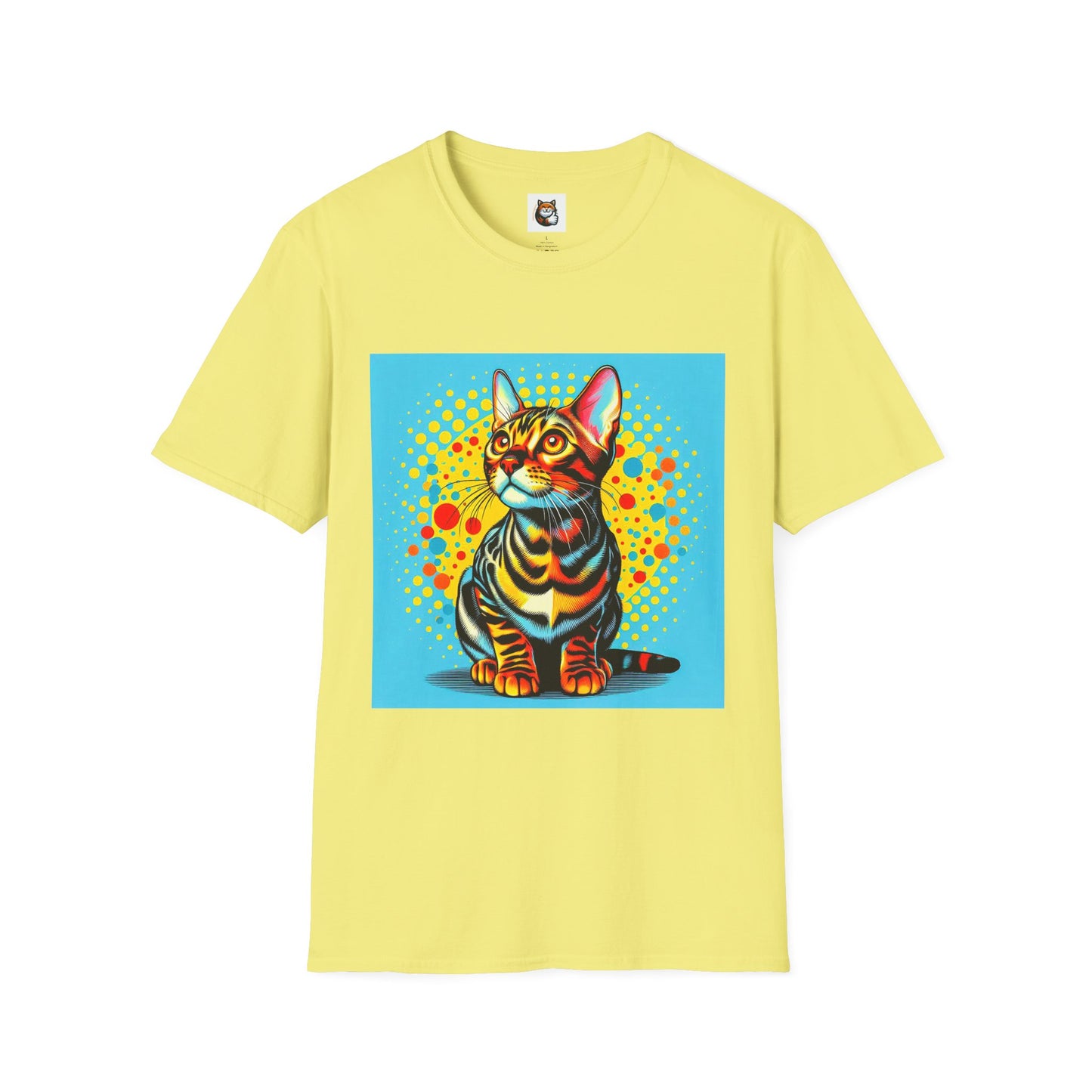 Bengal Unisex spots anf stripes  colors Softstyle T-Shirt