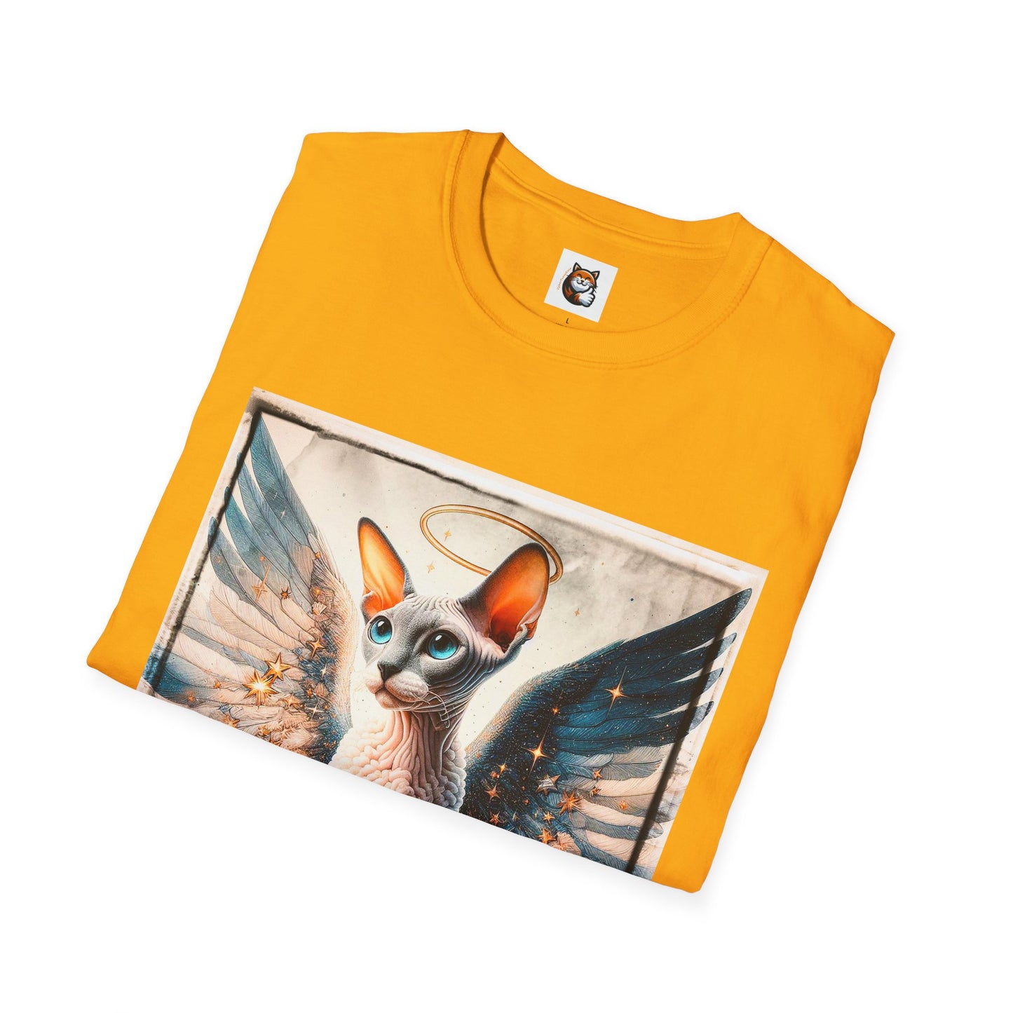 Cornish Rex Cat heavenly Angel  T-Shirt