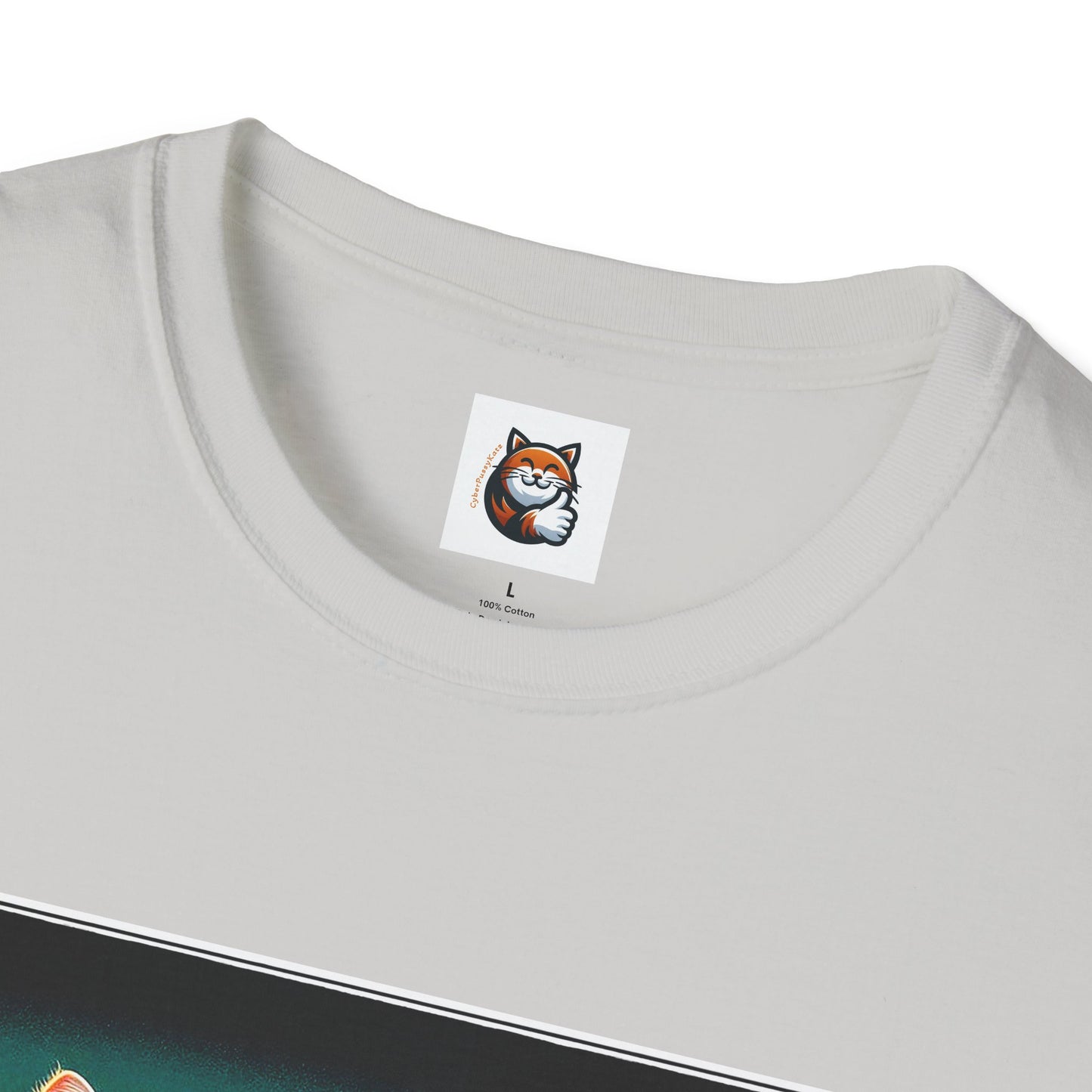 Wacky Exotic Shorthair Cat Unisex Softstyle T-Shirt