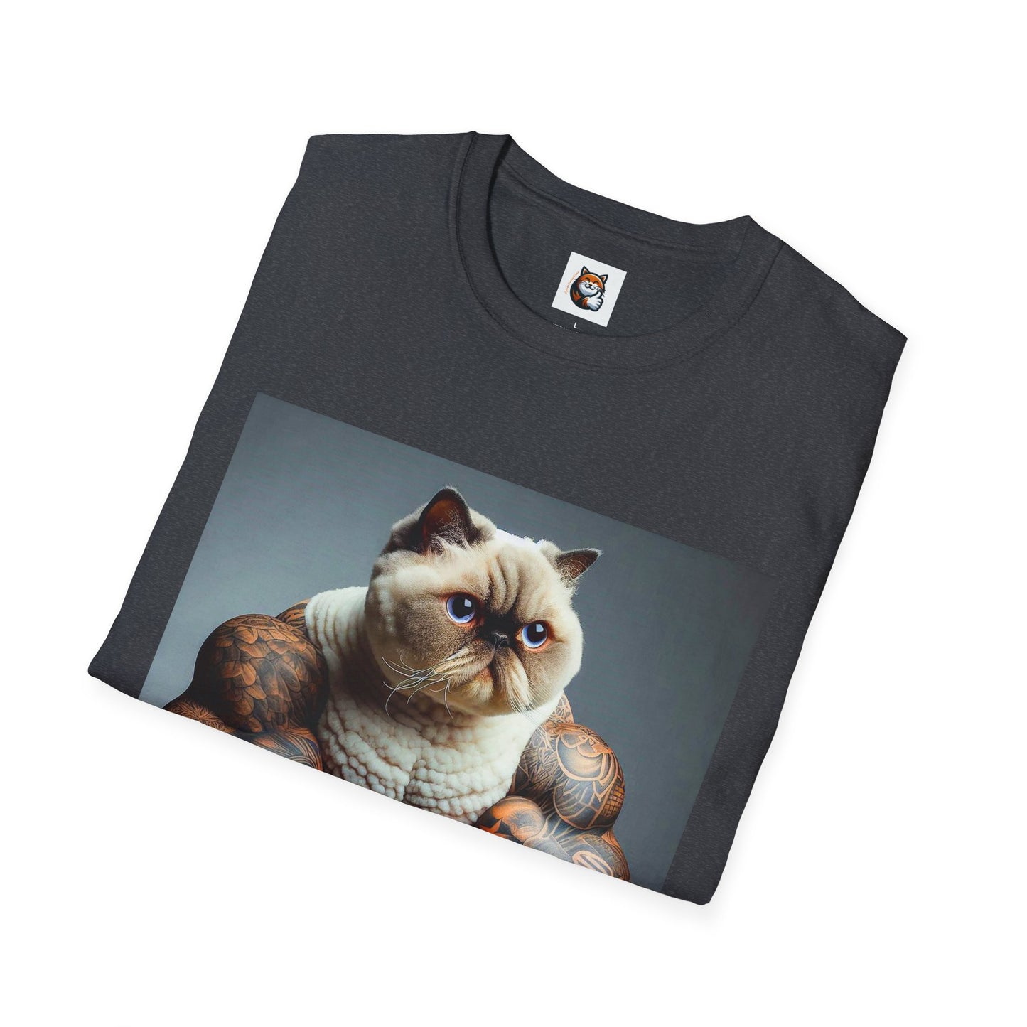 Selkirk Rex Cat T-Shirt muscles