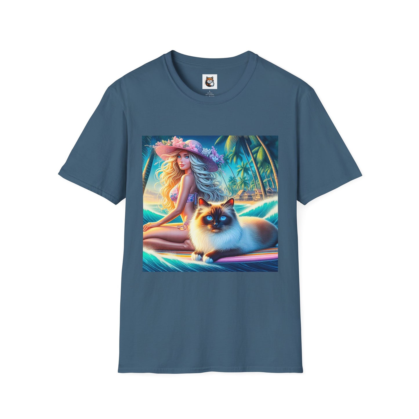 Birman hawaii Softstyle T-Shirt