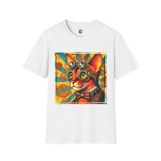 Abyssinian Unisex  steam punk Softstyle T-Shirt