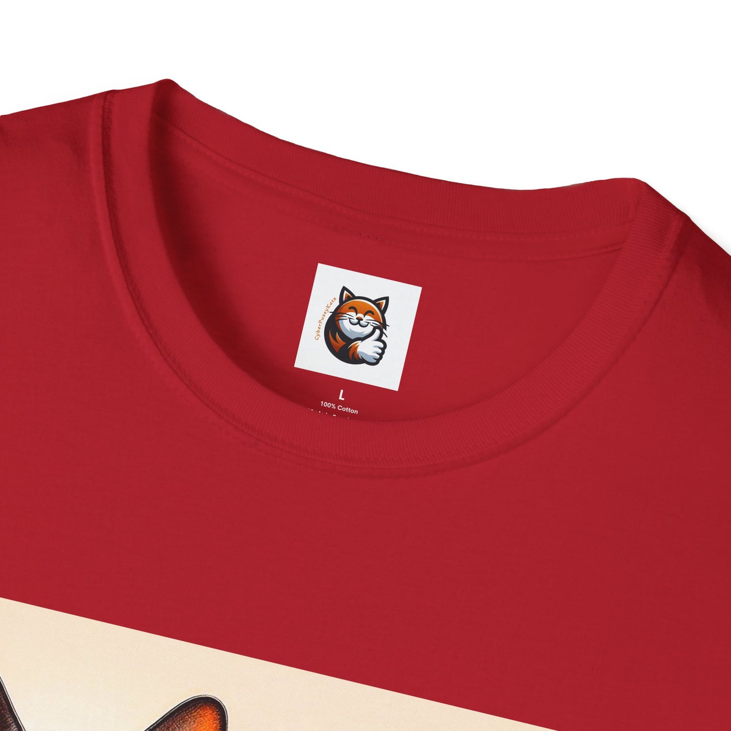 Wacky  Devon Rex Cool cats  Unisex Softstyle T-Shirt