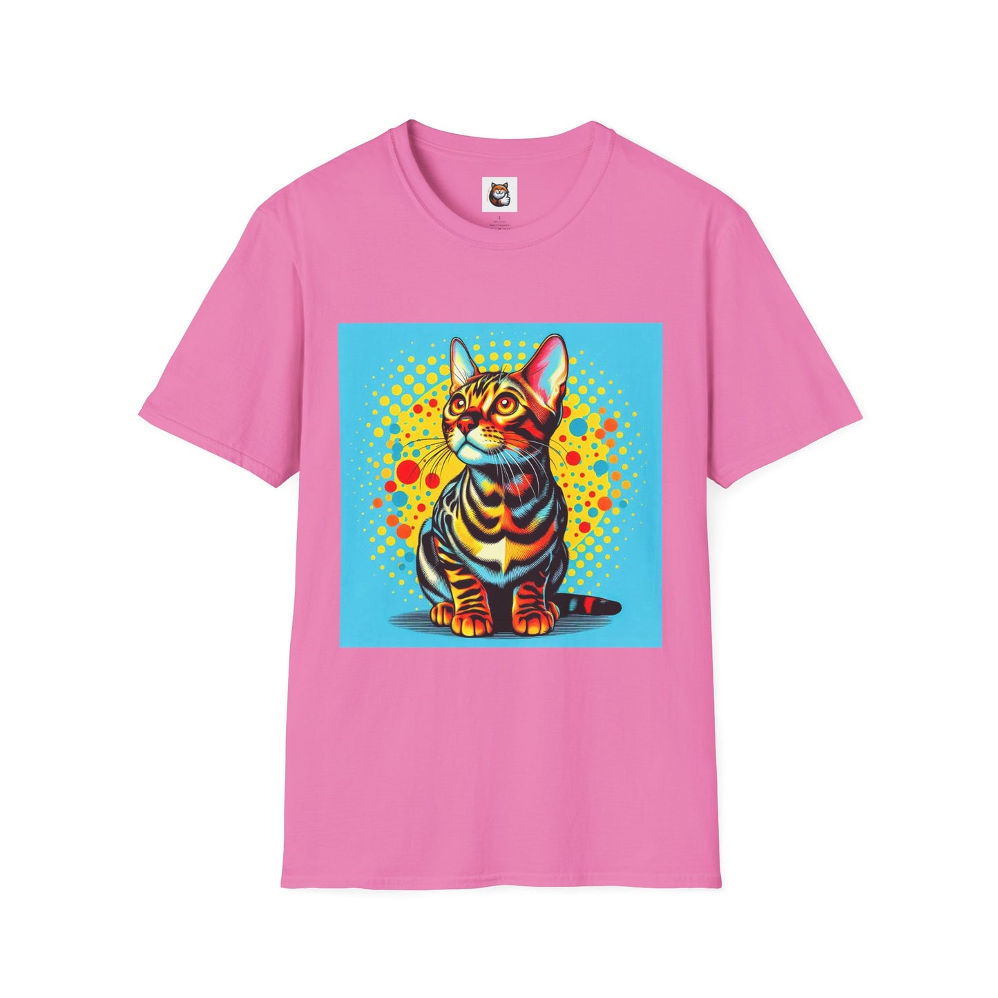 Bengal Unisex spots anf stripes  colors Softstyle T-Shirt