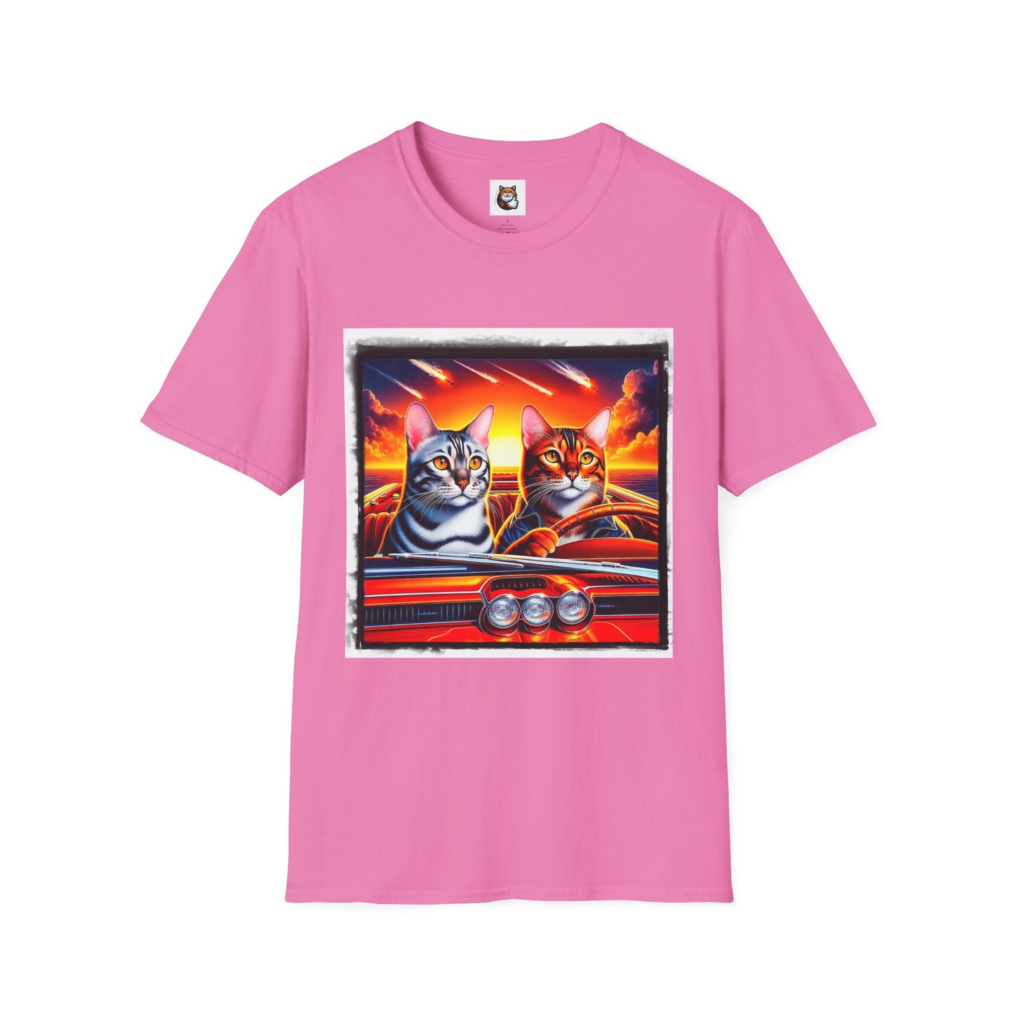 Wacky Bengal Unisex Softstyle T-Shirt