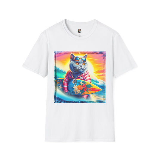 British Shorthair board Softstyle T-Shirt