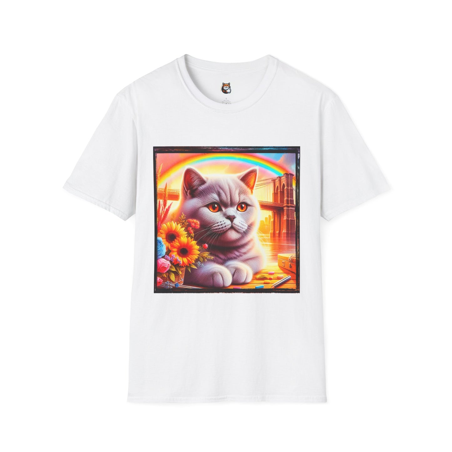 British Shorthair Unisex Softstyle T-Shirt