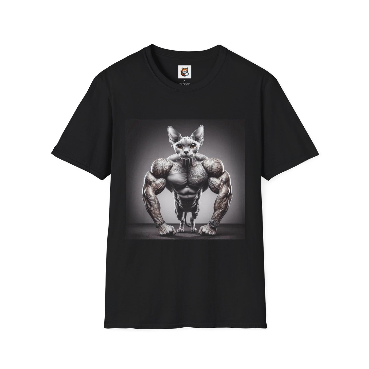 Devon Rex Cat Unisex Softstyle T-Shirt