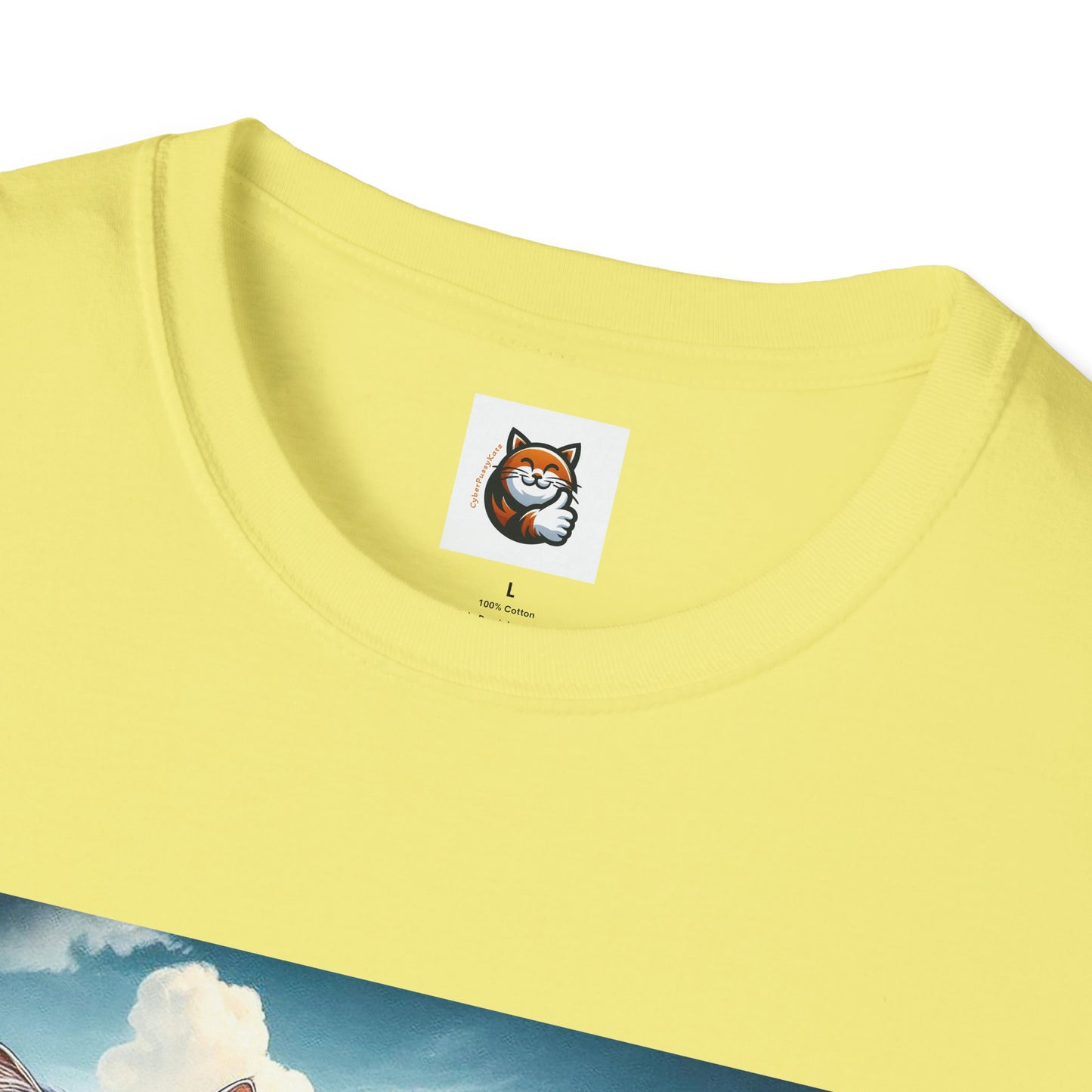 Wacky Norwegian Forest Cat Unisex Softstyle T-Shirt