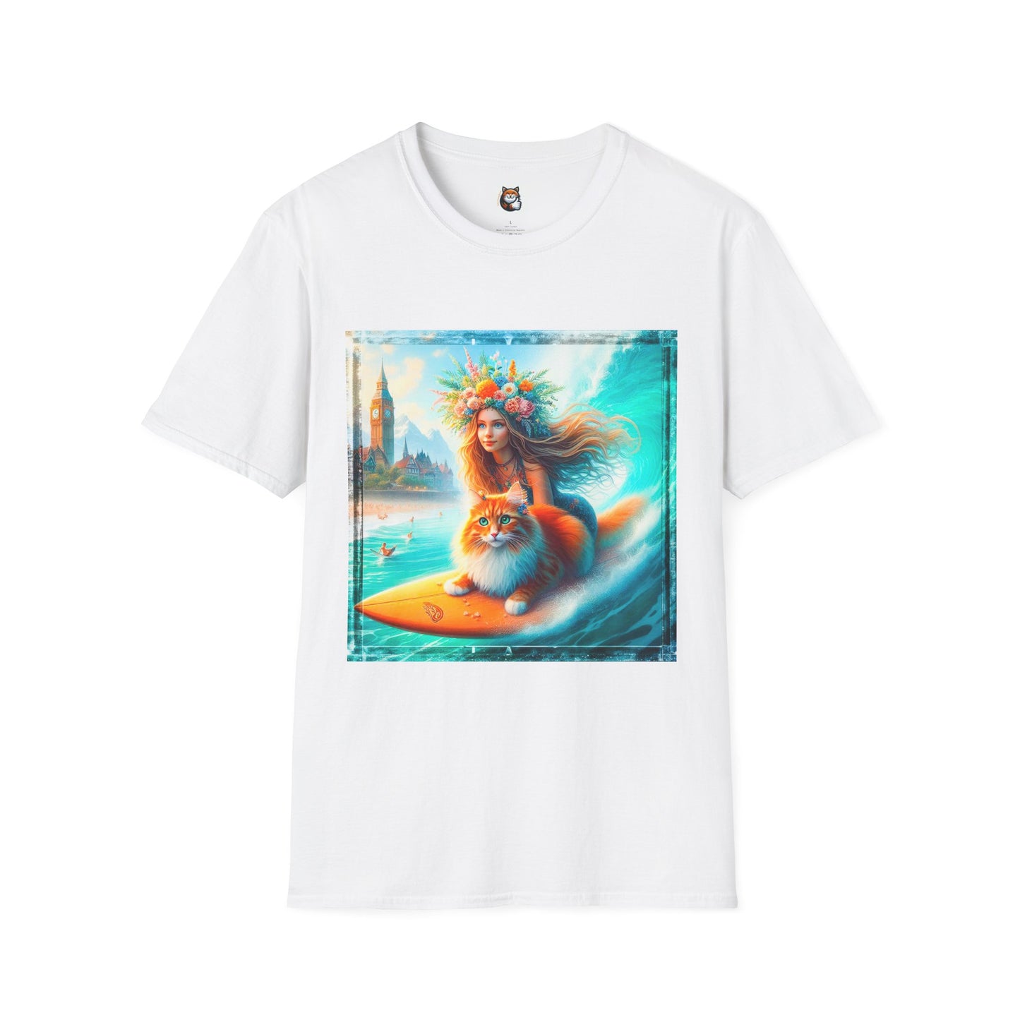 Norwegian Forest Cat Unisex Softstyle T-Shirt