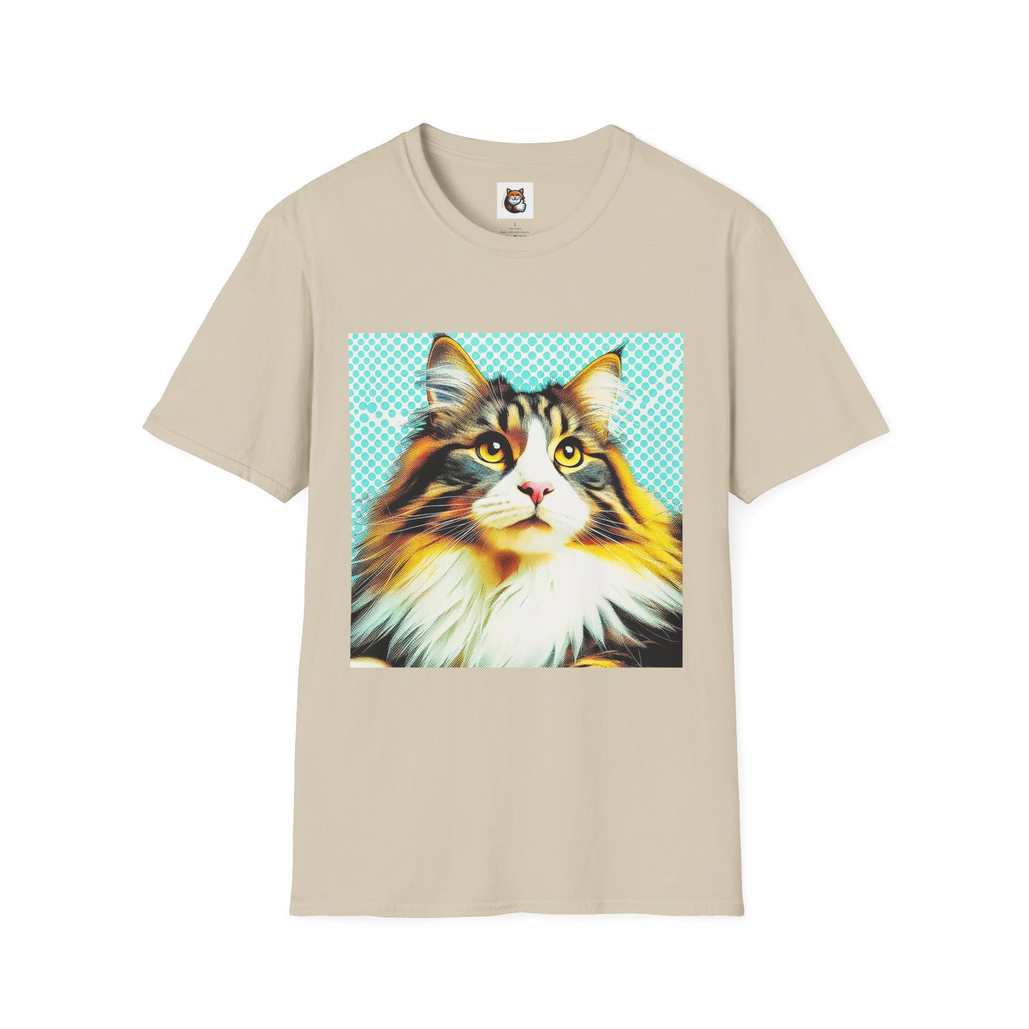 Norwegian Forest Cat Unisex Softstyle T-Shirt