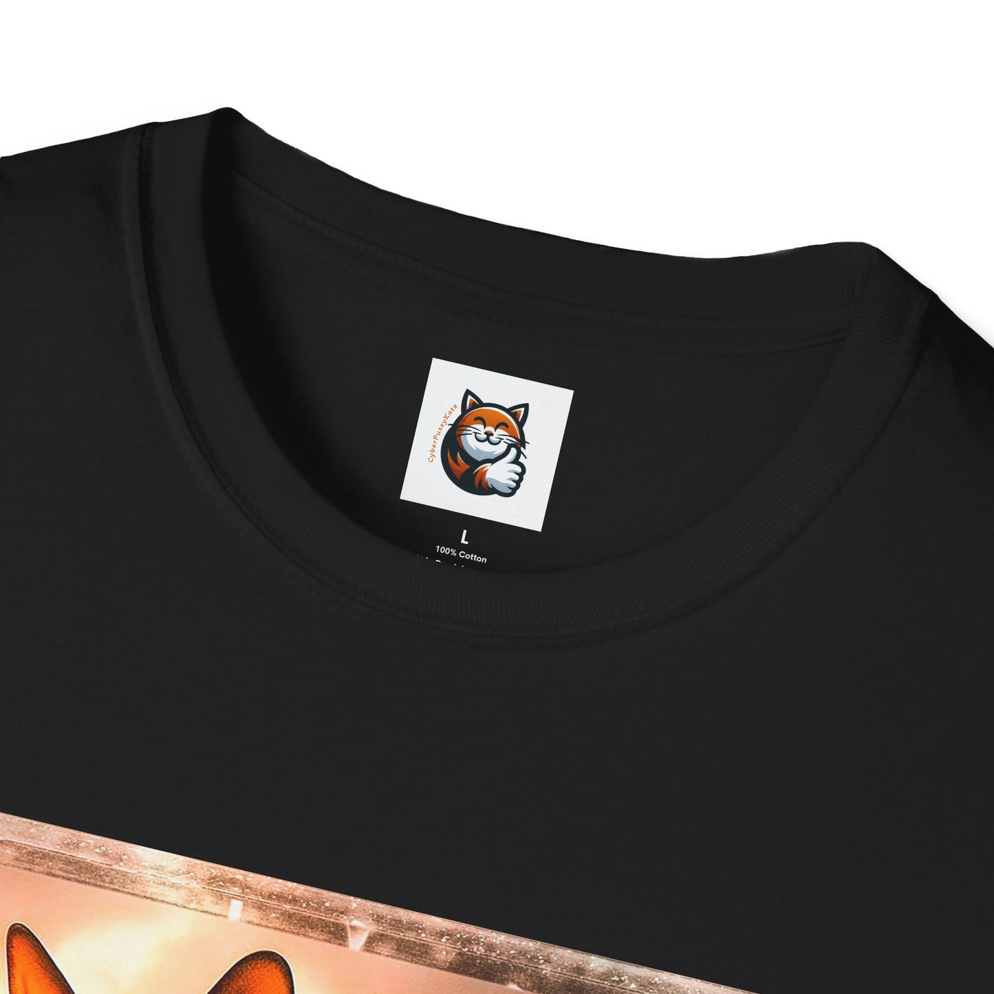 Wacky  Devon Rex Cat Unisex Softstyle T-Shirt