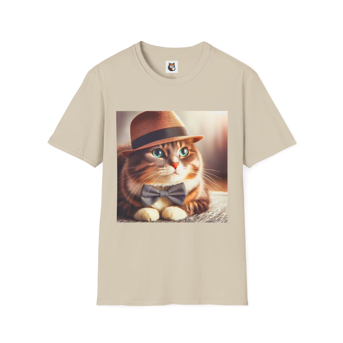 Domestic Cat Unisex Softstyle T-Shirt